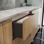 Ручка-профіль врізна Virno Lines 418 L=3000 алюміній